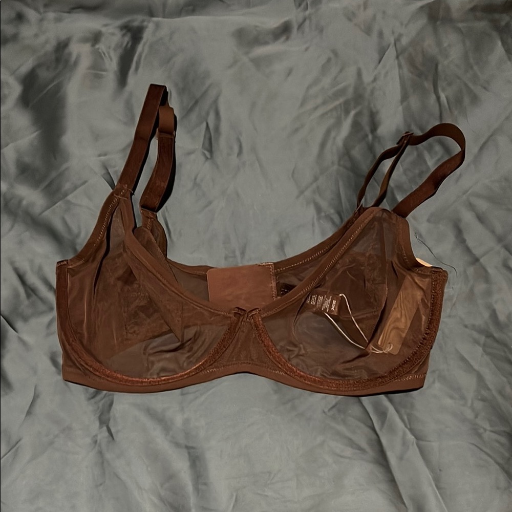 SKIMS Ultra Fine Mesh Bra